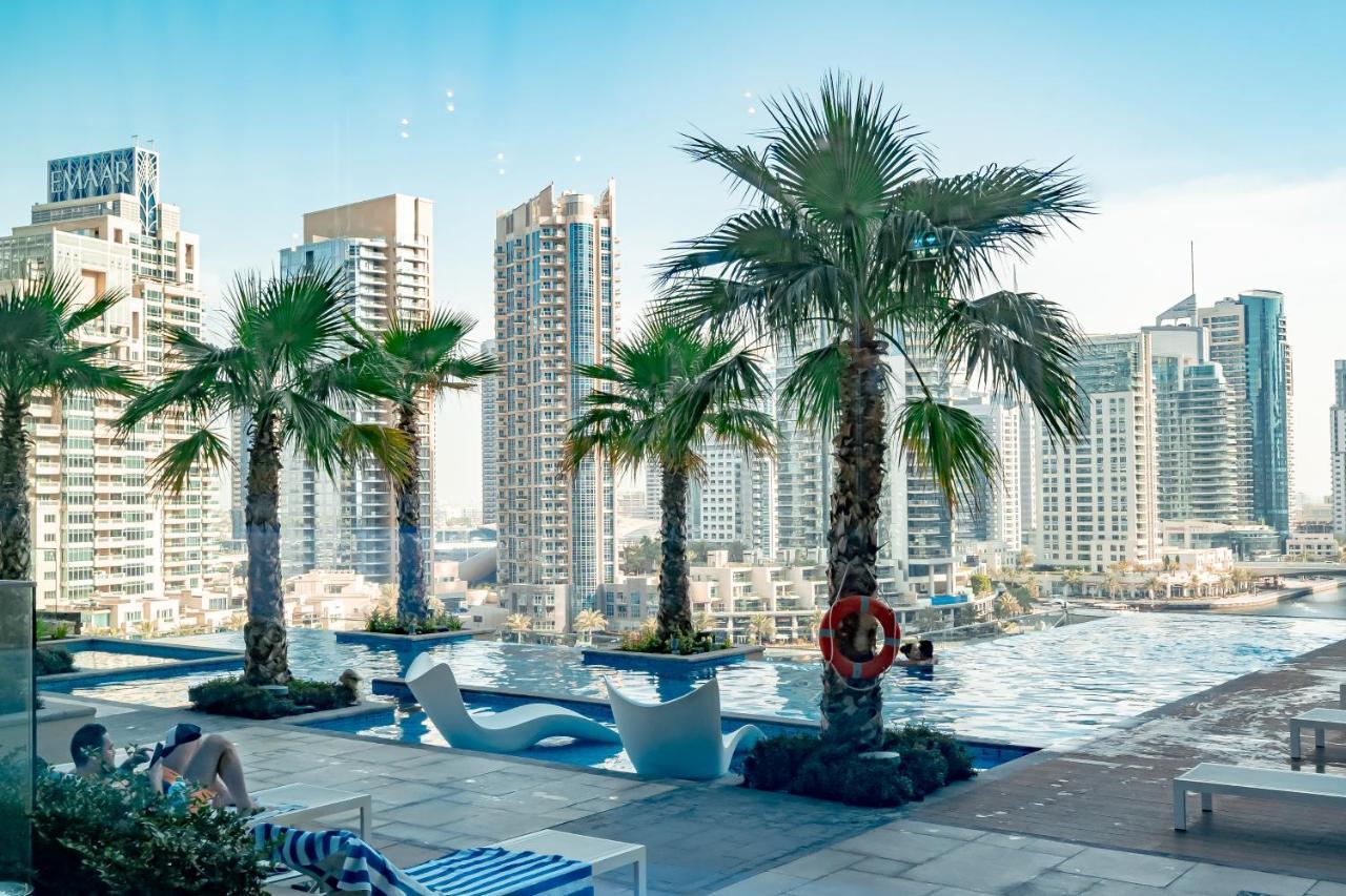 Higuests - Unique Studio With Stunning Panoramic Marina Views Dubaï Extérieur photo